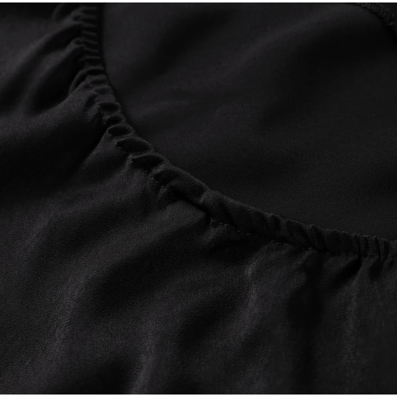 Vestido Halter Elegante con Lazo - Espalda Descubierta