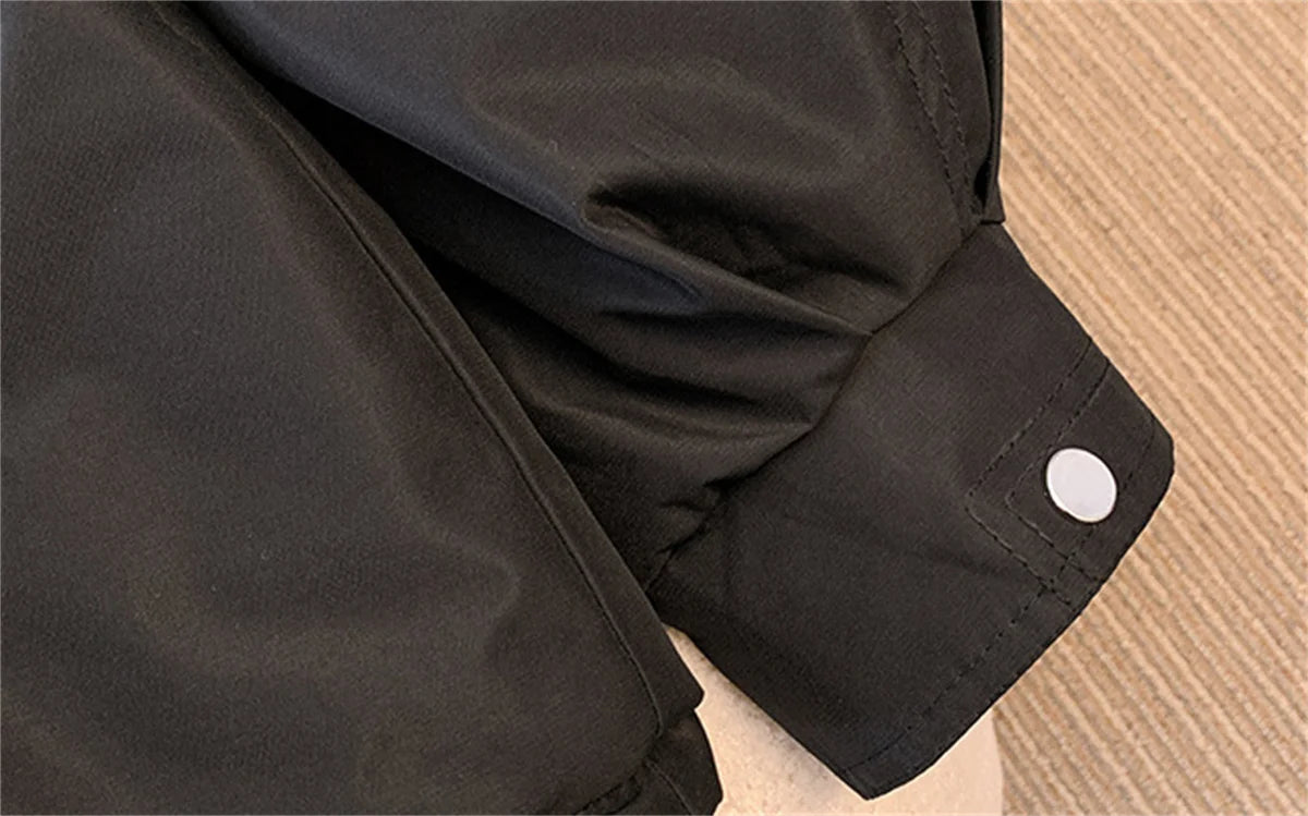 Parka Coreana Acolchada con Capucha - Casual Street Outfit Mujer