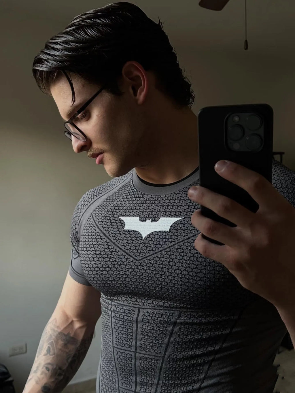 Camiseta Deportiva Muscle Fit Secado Rápido - Gym Running Fitness Hombre