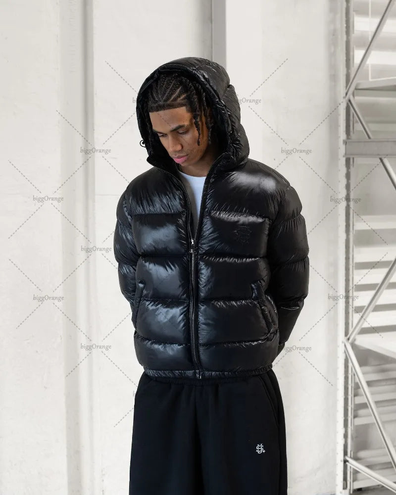 Chaqueta Acolchada Logo Dólar - 50% OFF - Estilo Streetwear Hombre