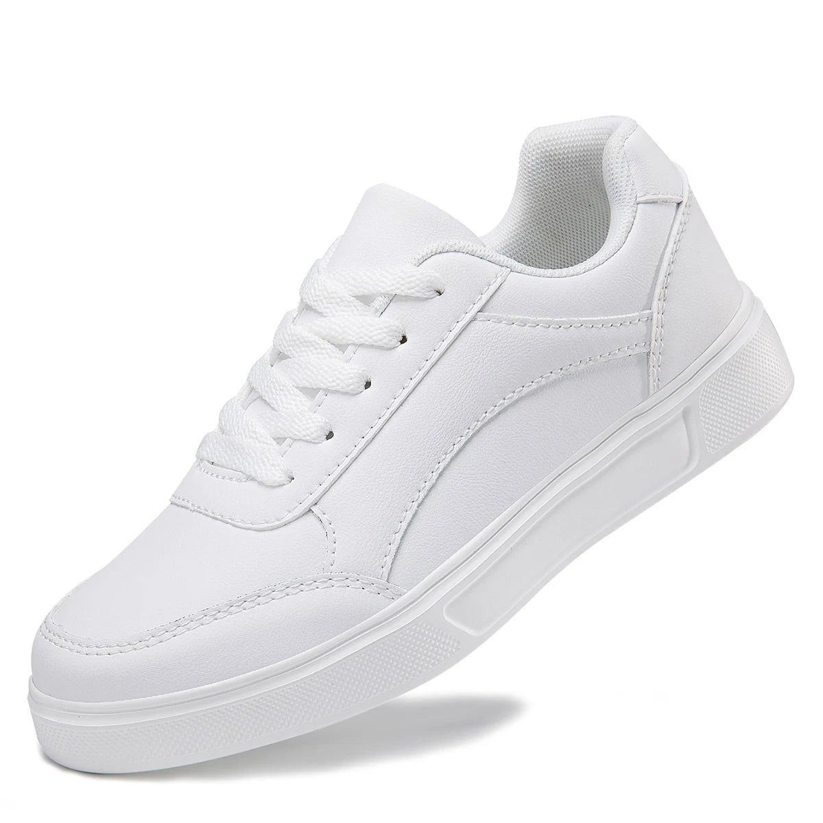 Zapatillas Baasploa Cuero Plataforma - Sneakers Casuales Antideslizantes Mujer