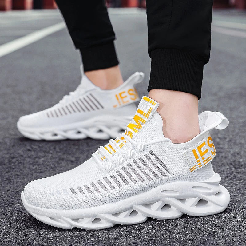 Zapatillas Deportivas Unisex Transpirables - Running Casual Blancas