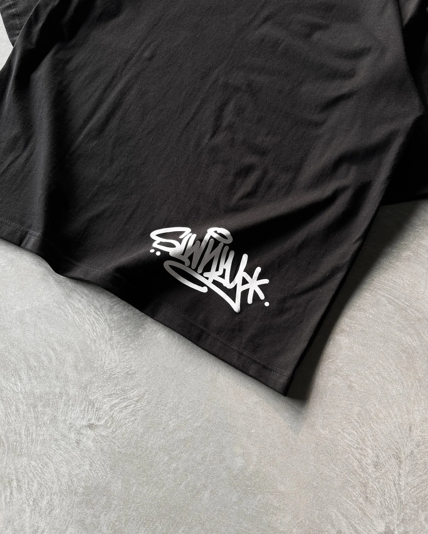 Camiseta Casual con Diseño de Letras - Oversized Cuello Redondo Harajuku Hip Hop Unisex