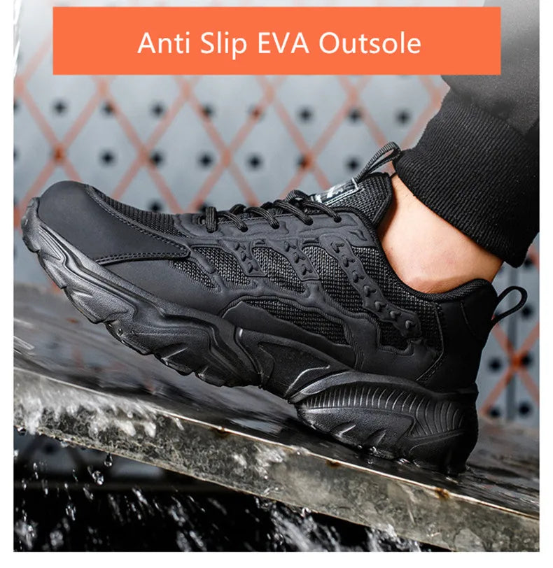 Zapatillas Seguridad Puntera Acero - Calzado Laboral Antipinchazos Unisex