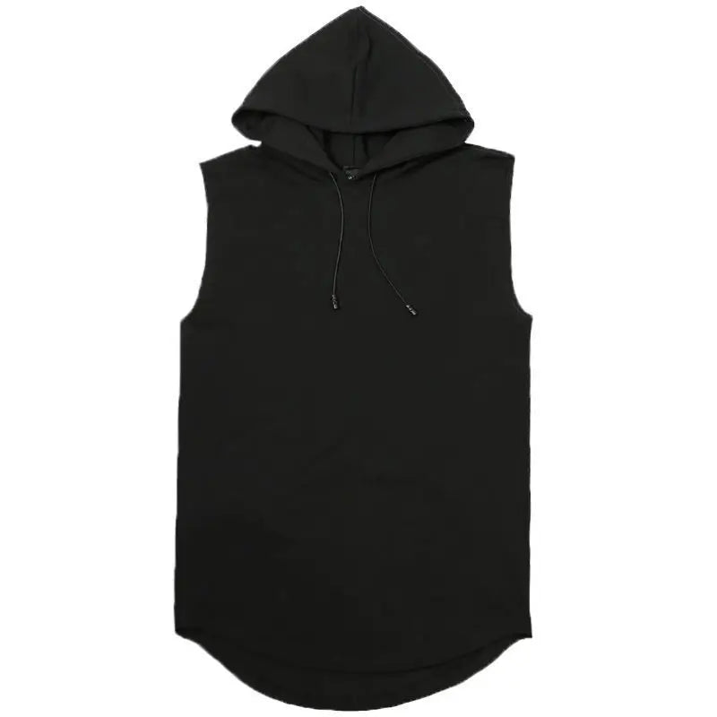 Chaleco Deportivo Sin Mangas con Capucha - Hip Hop Verano Hombre