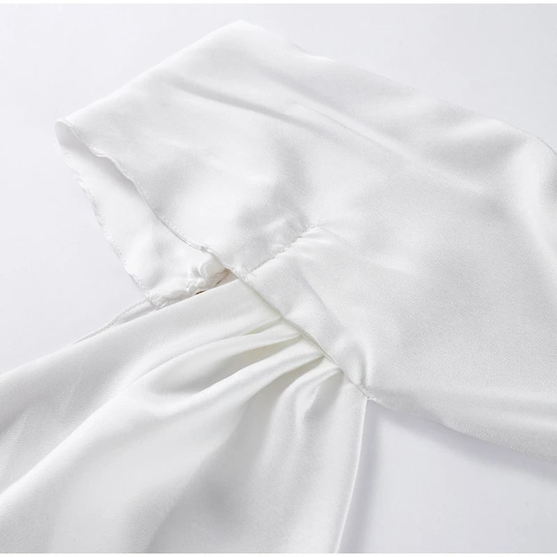 Vestido Halter Elegante con Lazo - Espalda Descubierta