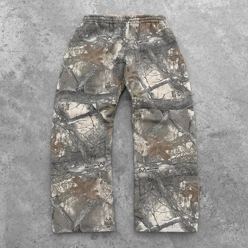 Pantalones Deportivos Camuflaje Y2K - Estilo Hip Hop Unisex