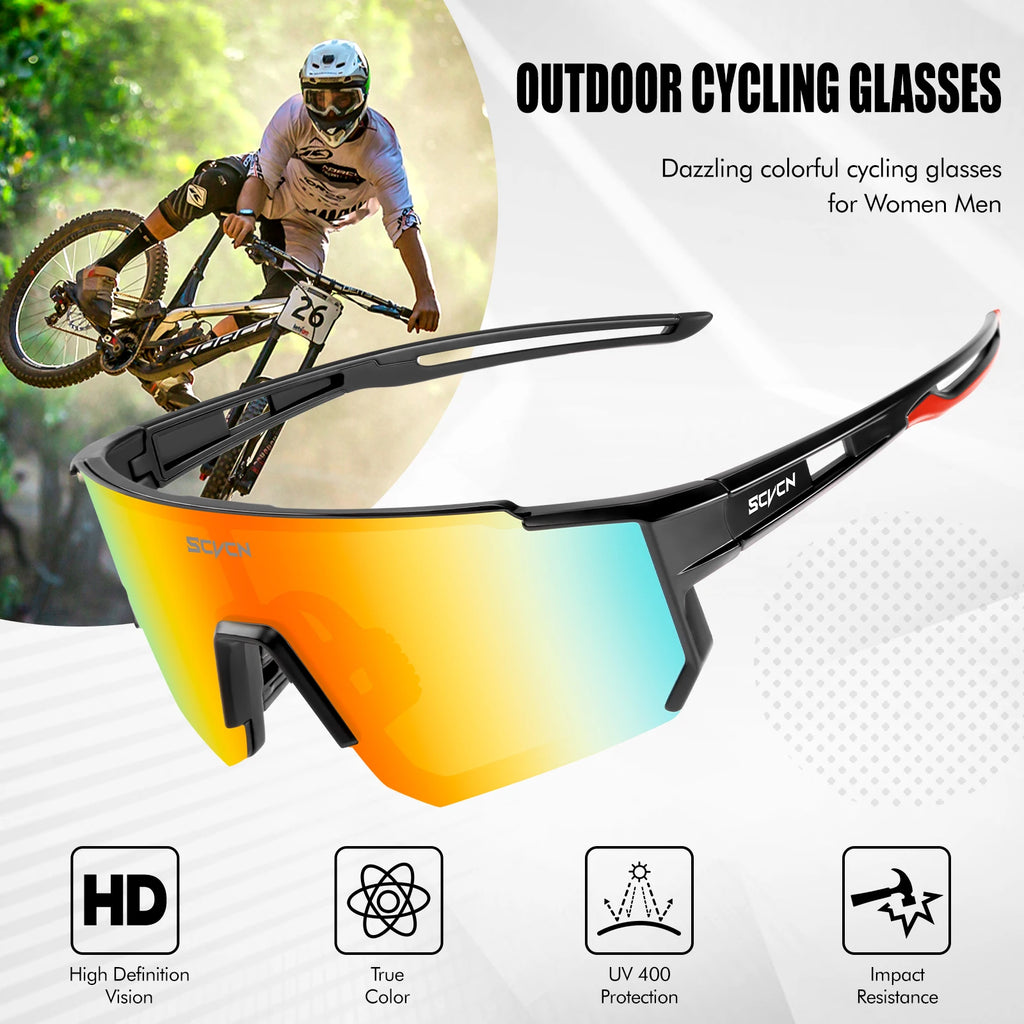Gafas de Sol Deportivas SCVCN - Ciclismo Outdoor UV400 Unisex