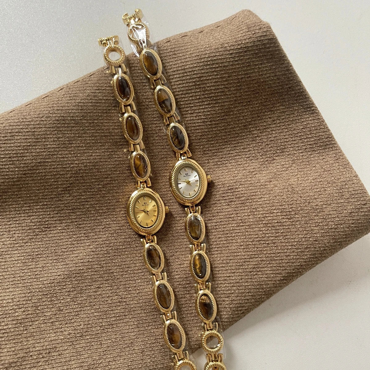 Reloj de Lujo con Jade Verde - Pulsera Joyería Cuarzo Elegante Mujer