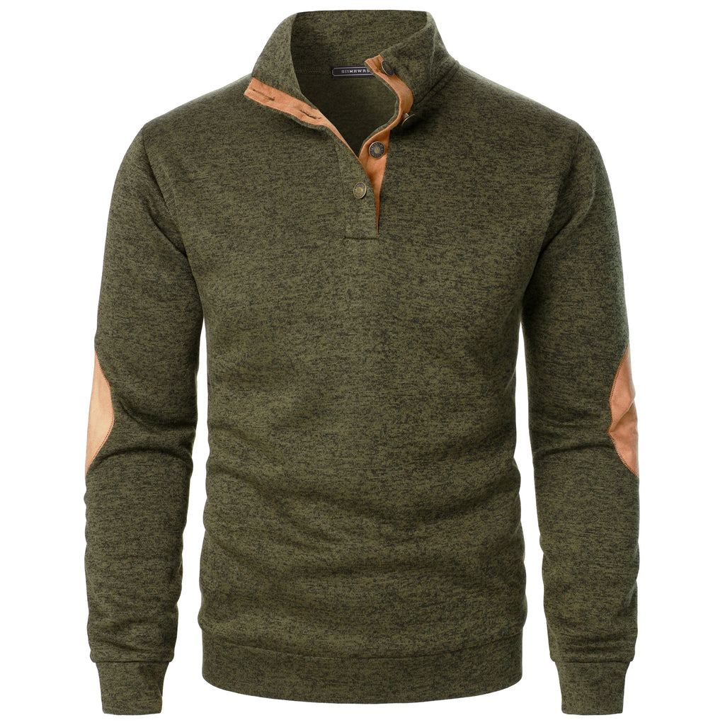 Suéter de Cuello Alto Casual - Manga Larga Tejido Hombre