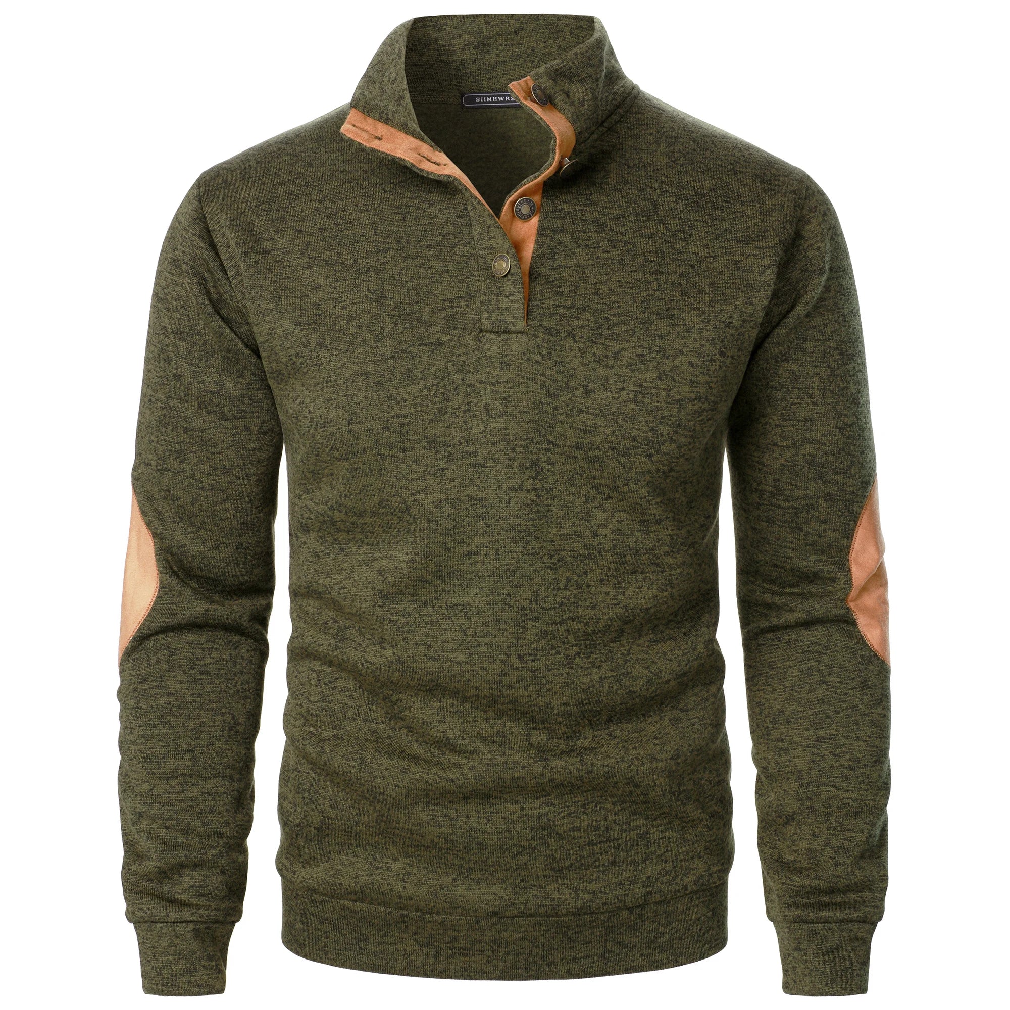 Suéter de Cuello Alto Casual - Manga Larga Tejido Hombre