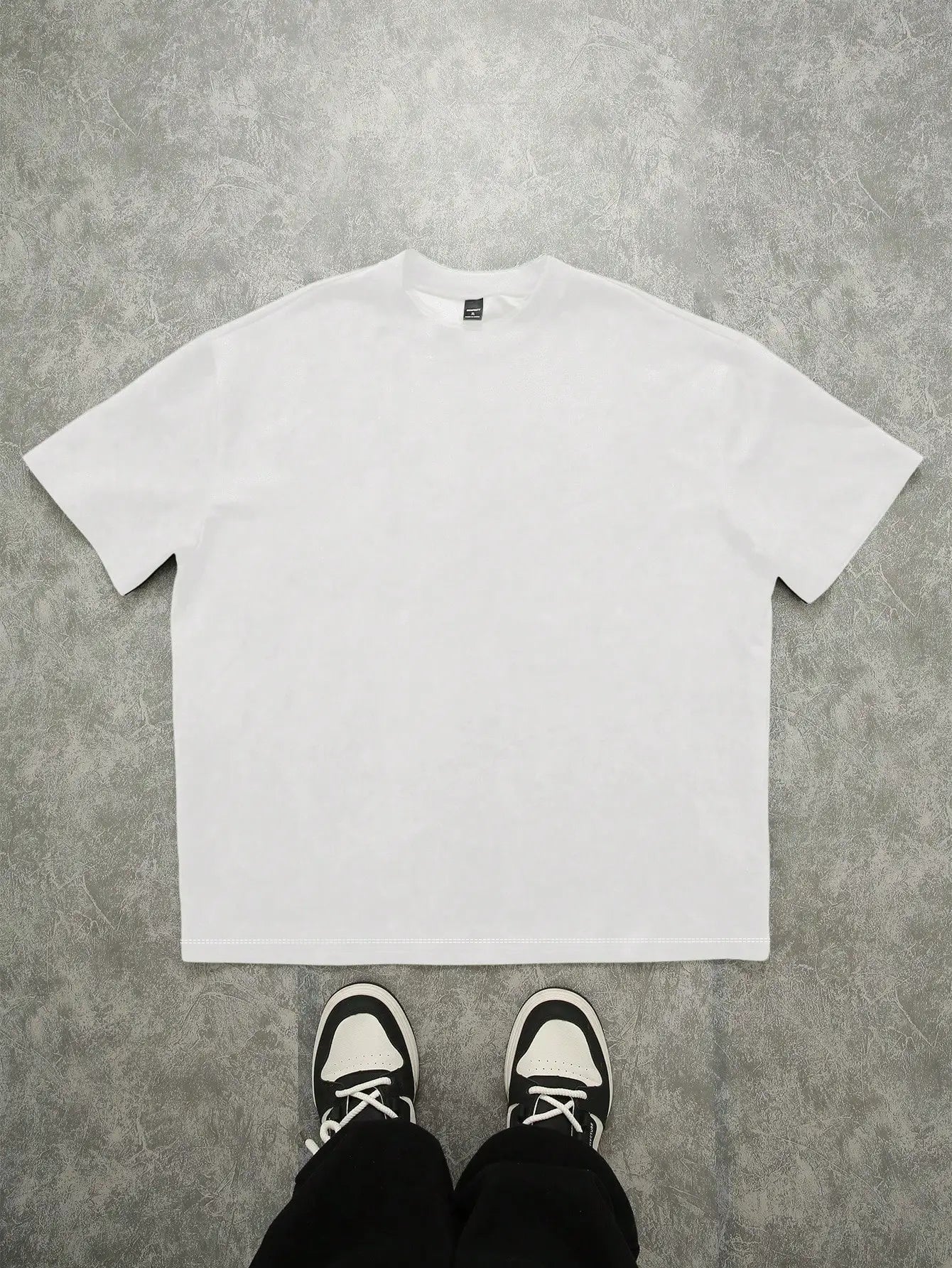 Camiseta Hip-Hop Estampada - Corte Holgado Streetwear Hombre