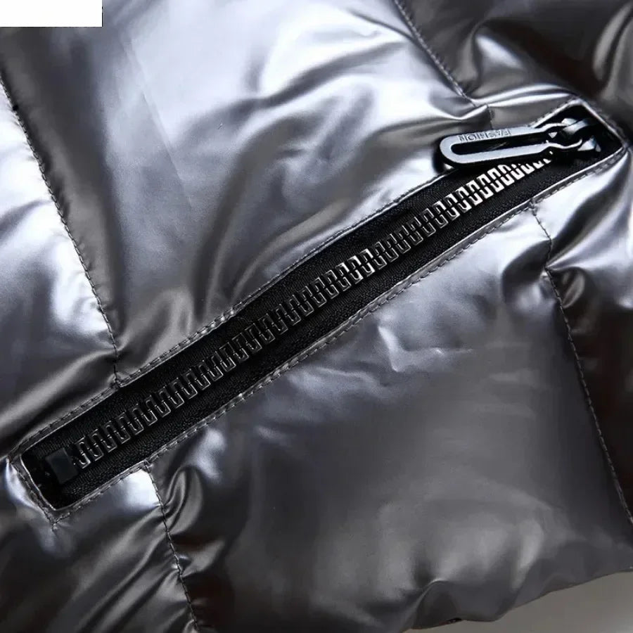 Chaleco Acolchado con Capucha - Diseño Impermeable Unisex