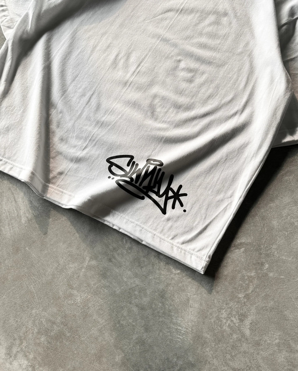 Camiseta Casual con Diseño de Letras - Oversized Cuello Redondo Harajuku Hip Hop Unisex
