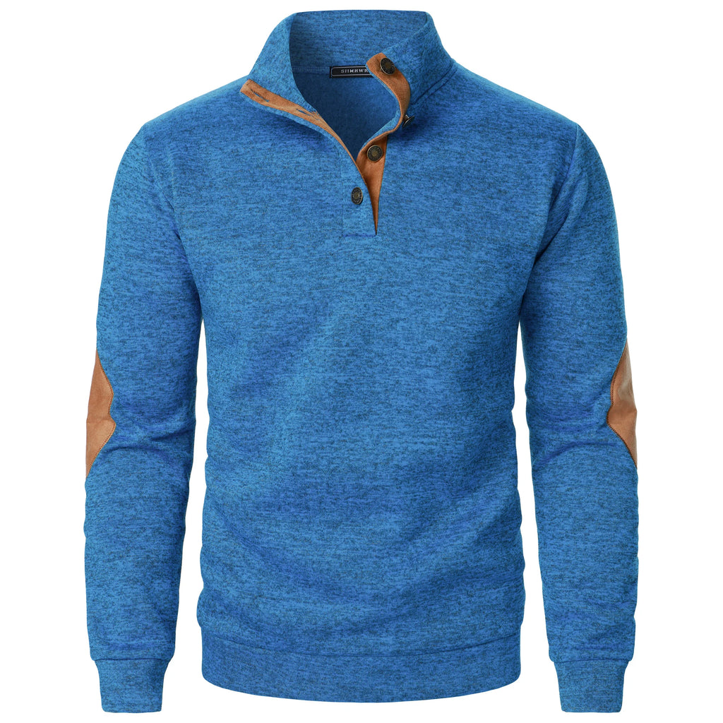 Suéter de Cuello Alto Casual - Manga Larga Tejido Hombre