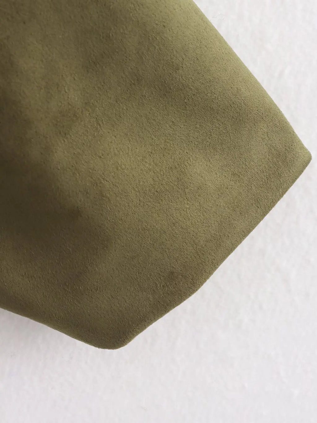 Chaqueta Suede Retro con Cremallera - Estilo Street Fashion Mujer