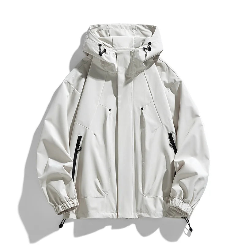 Chaqueta Cortavientos Impermeable - Tallas Grandes hasta 8XL Hombre