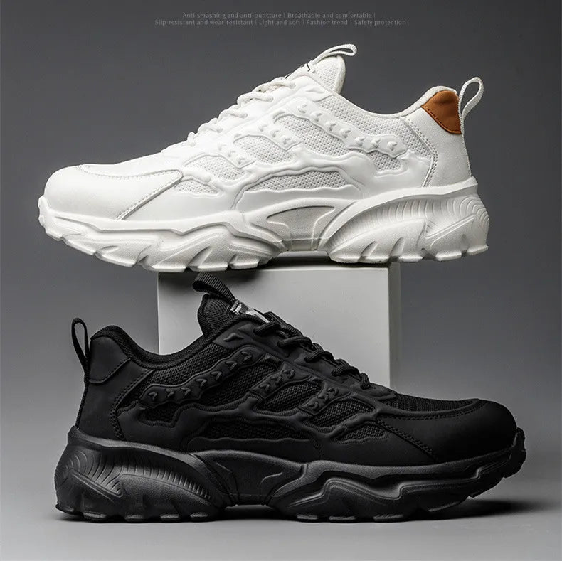 Zapatillas Seguridad Puntera Acero - Calzado Laboral Antipinchazos Unisex