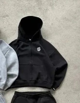 Chaqueta Acolchada Logo Dólar - 50% OFF - Estilo Streetwear Hombre