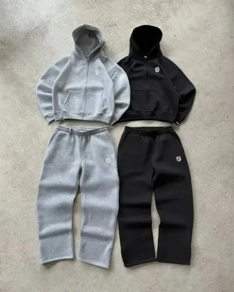 Chaqueta Acolchada Logo Dólar - 50% OFF - Estilo Streetwear Hombre