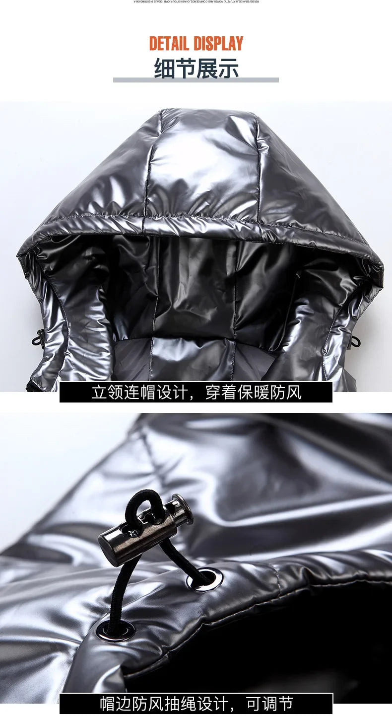 Chaleco Acolchado con Capucha - Diseño Impermeable Unisex