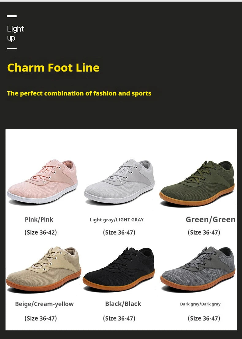 Zapatillas Minimalistas Barefoot Zero Drop - Running Trail Gym Unisex