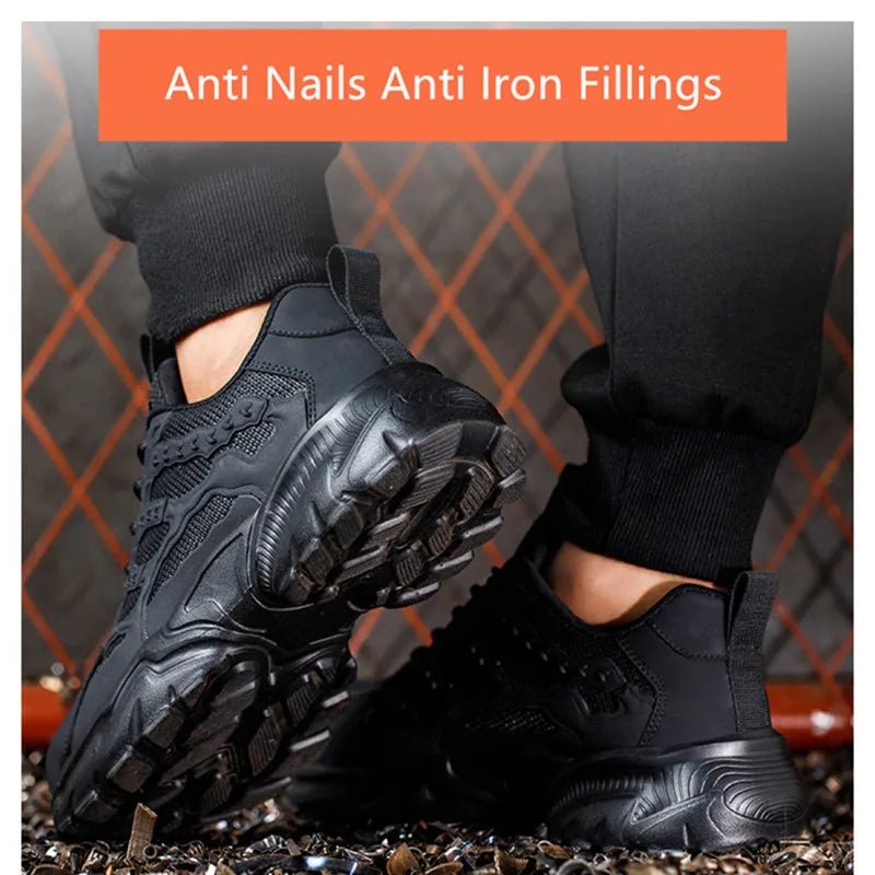 Zapatillas Seguridad Puntera Acero - Calzado Laboral Antipinchazos Unisex