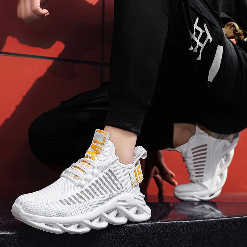 Zapatillas Deportivas Unisex Transpirables - Running Casual Blancas