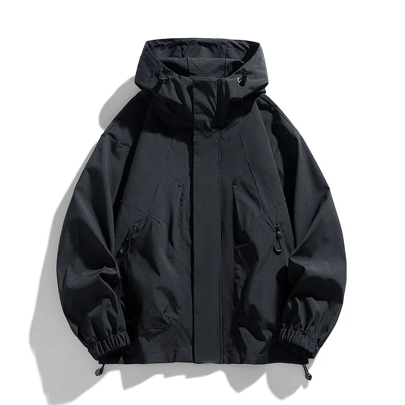 Chaqueta Cortavientos Impermeable - Tallas Grandes hasta 8XL Hombre