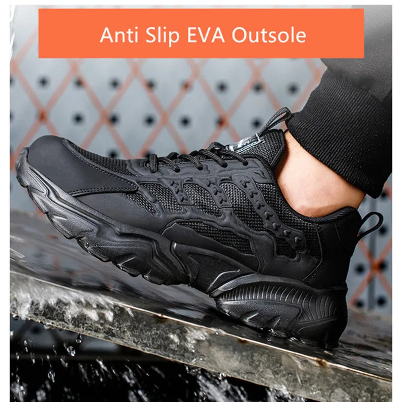 Zapatillas Seguridad Puntera Acero - Calzado Laboral Antipinchazos Unisex