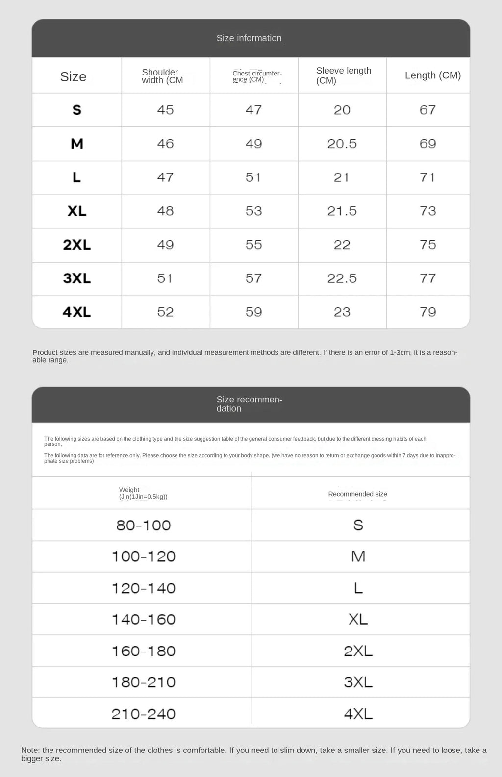 Camiseta Pesada de Algodón 100% - Manga Corta Casual Hombre