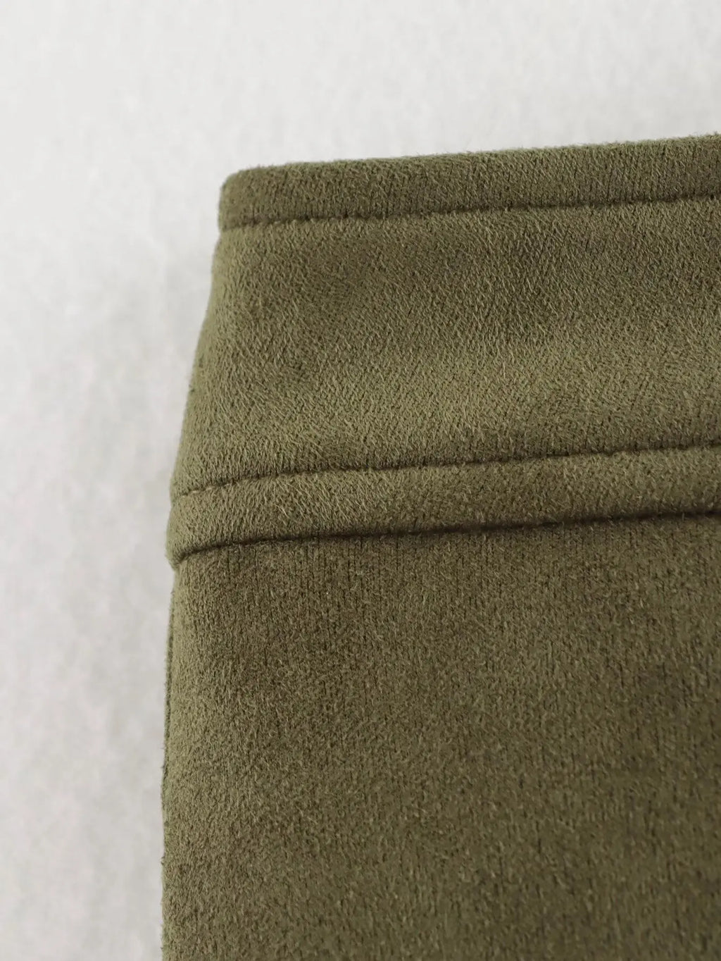 Chaqueta Suede Retro con Cremallera - Estilo Street Fashion Mujer