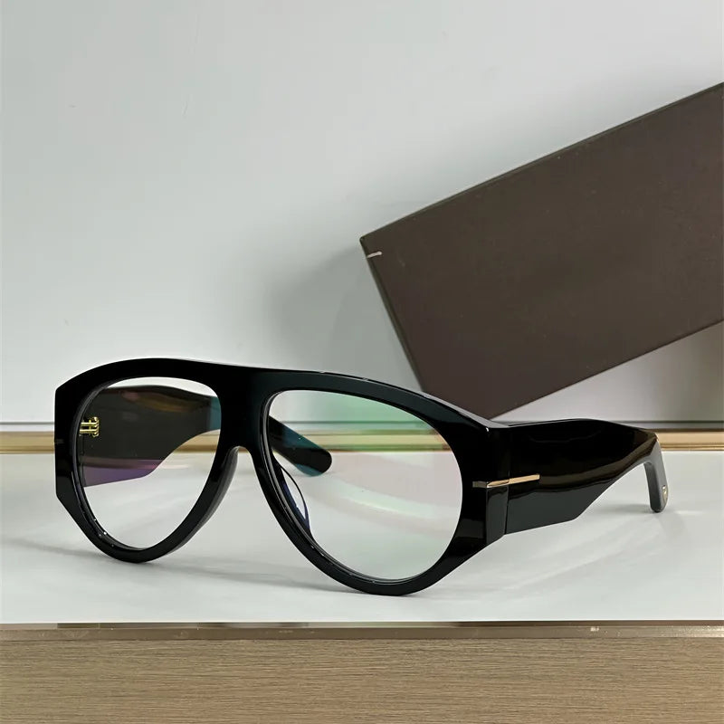 Gafas de Sol Piloto Gran Tamaño - Diseño de Lujo con Degradado para Mujer