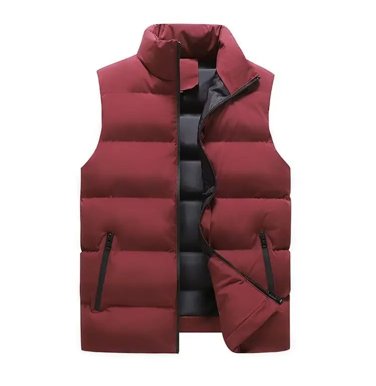 Chaleco Acolchado Minimalista - Estilo Coreano Hombre