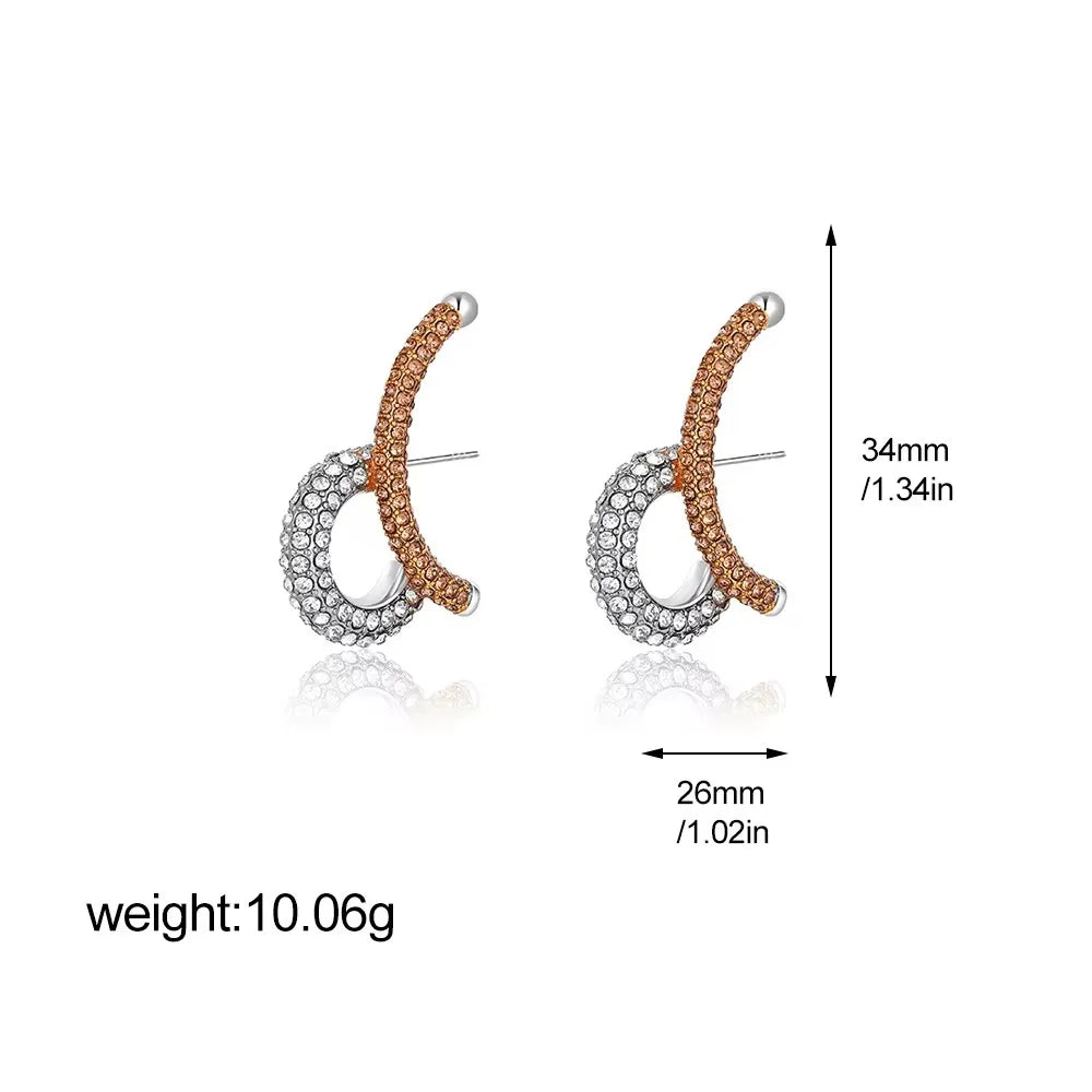 Aros Acero Inoxidable Zirconia Vintage - Huggie Waterproof Colores Mujer