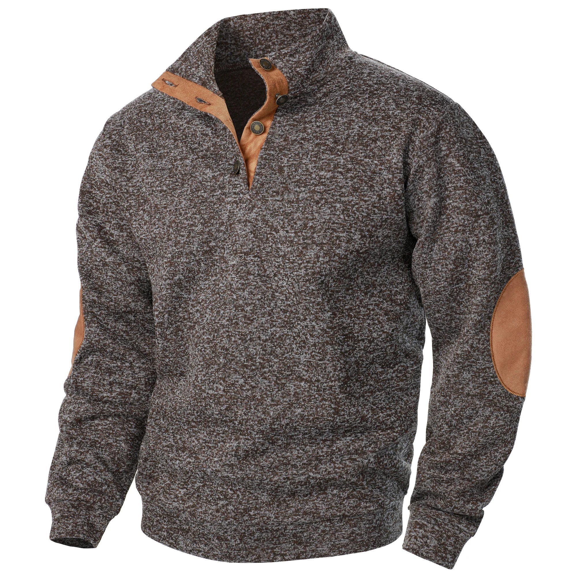 Suéter de Cuello Alto Casual - Manga Larga Tejido Hombre