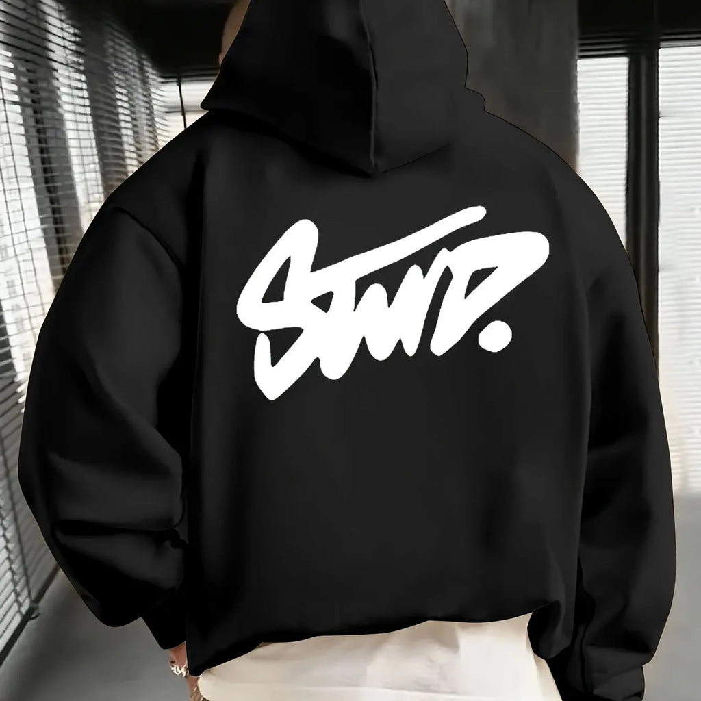 Sudadera con Capucha Y2K Trendy - Manga Larga Casual Hombre