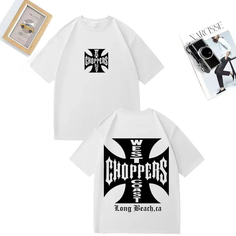 Camiseta Paul Walker West Coast Choppers 3D - Retro Hip Hop Streetwear Hombre