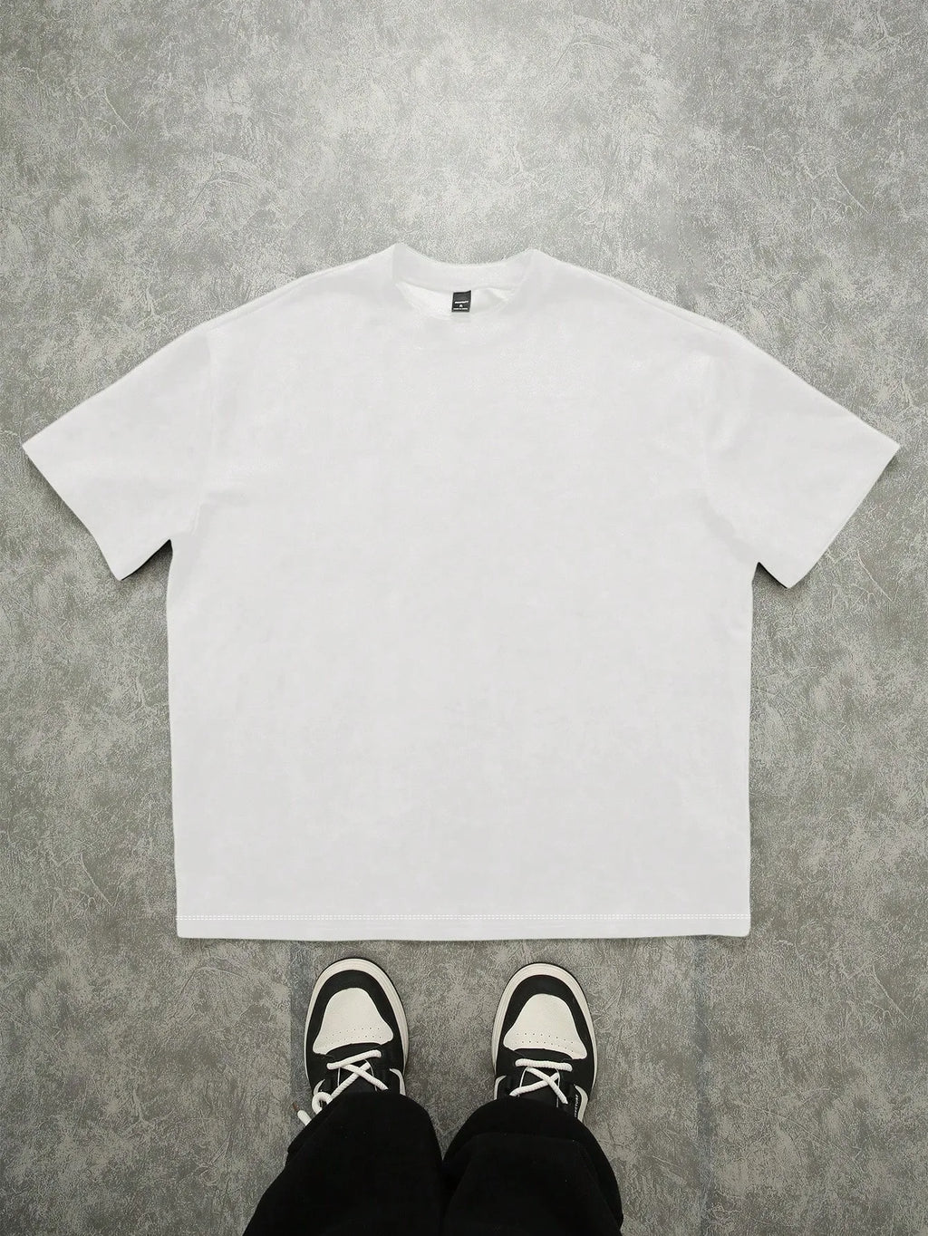 Camiseta Hip-Hop Estampada - Corte Holgado Streetwear Hombre