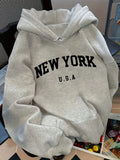 Sudadera con Capucha New York - Estilo Hip Hop Unisex