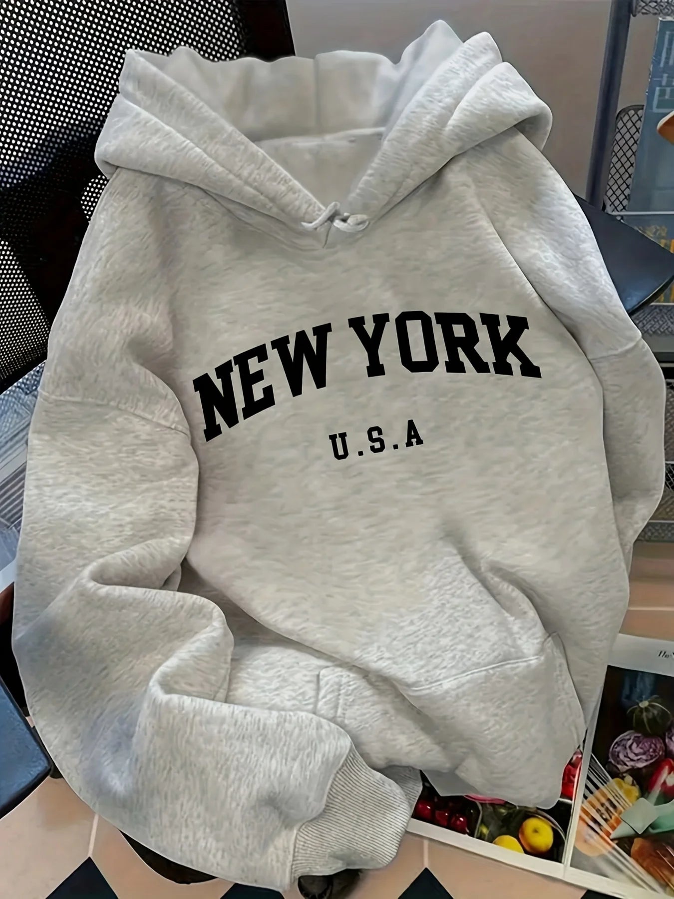 Sudadera con Capucha New York - Estilo Hip Hop Unisex