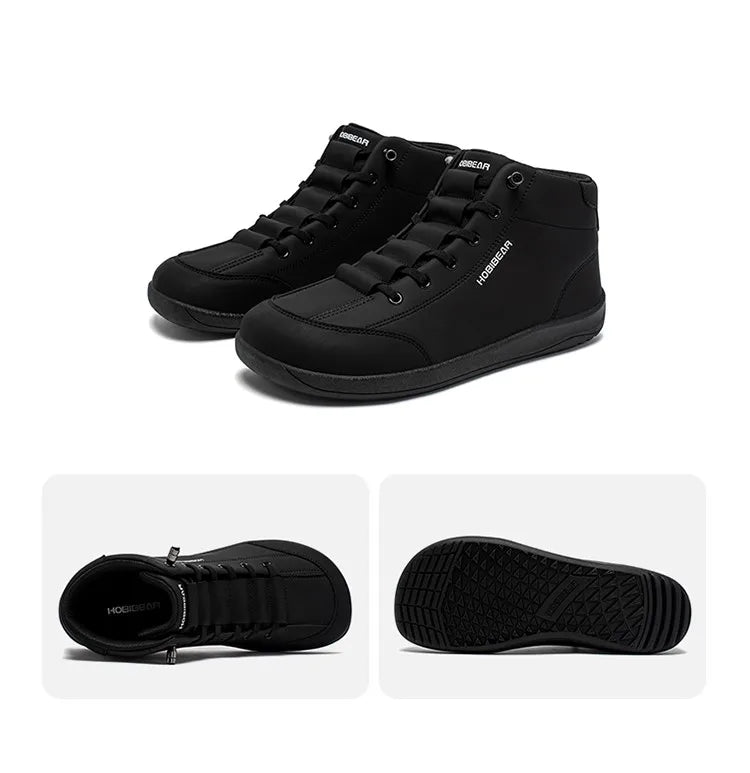 HOBIBEAR Botines Barefoot Mid Top - Puntera Ancha Tobillo Outdoor Unisex