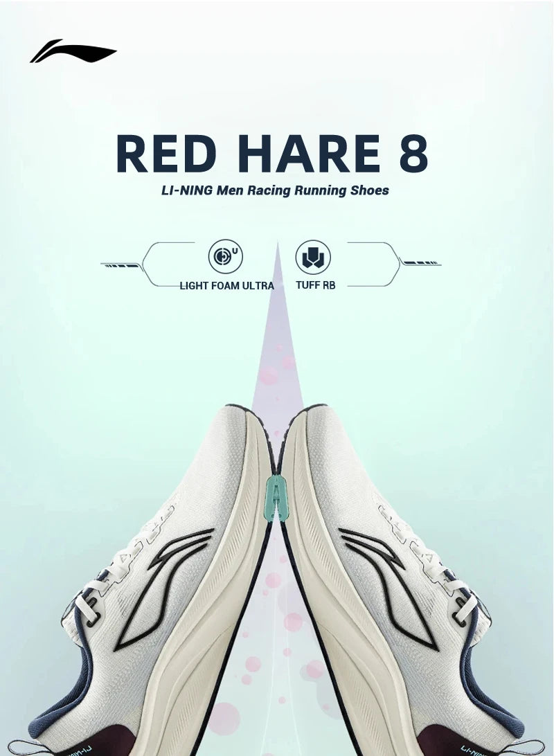 Li-Ning RED HARE 8 Zapatillas Running - LIGHT FOAM ULTRA Amortiguación Reflectante