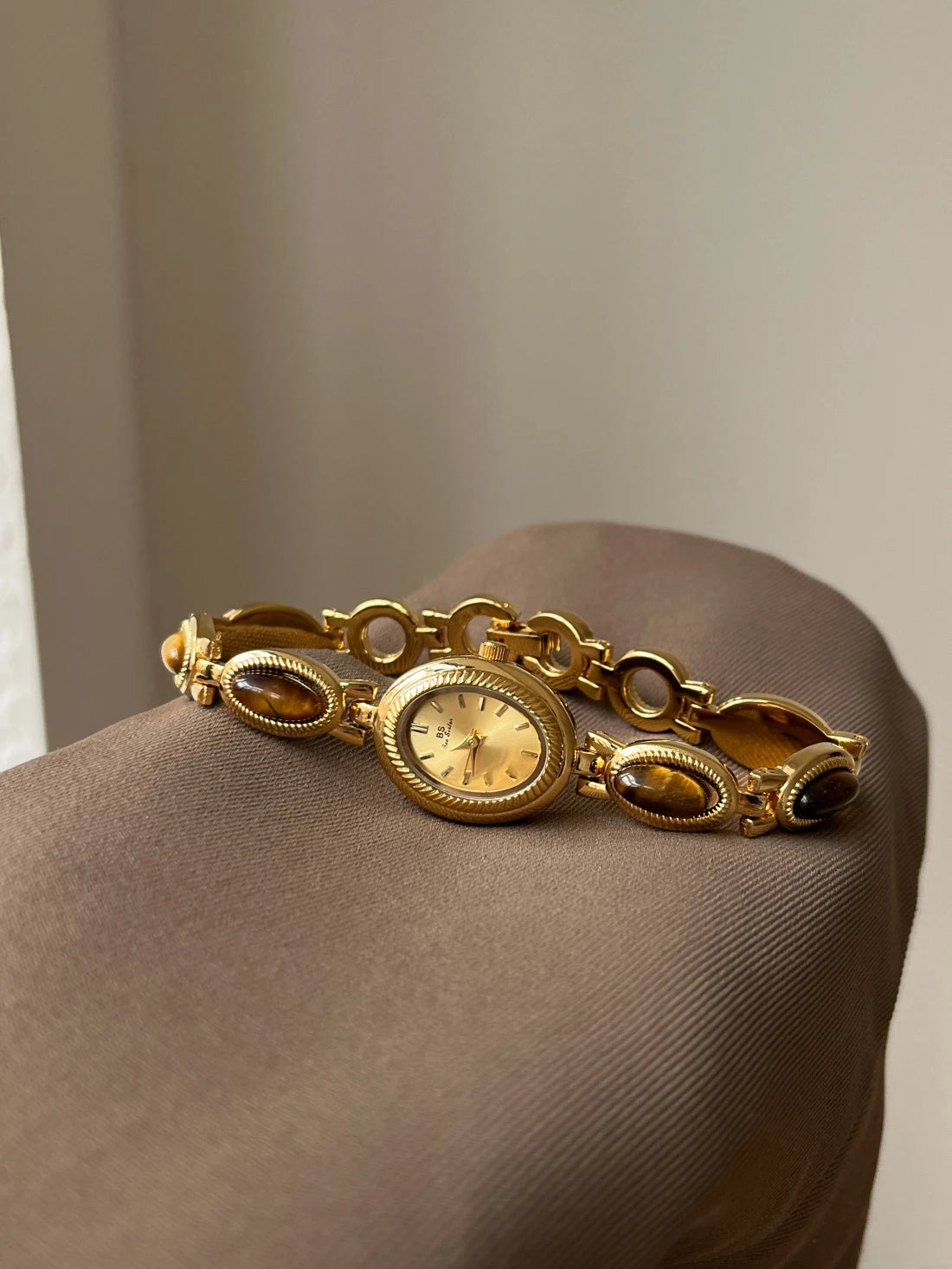 Reloj de Lujo con Jade Verde - Pulsera Joyería Cuarzo Elegante Mujer