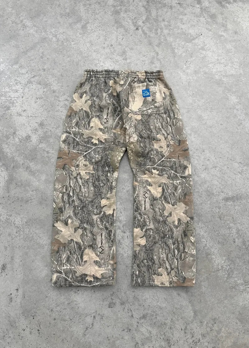Pantalones Deportivos Camuflaje Y2K - Estilo Hip Hop Unisex