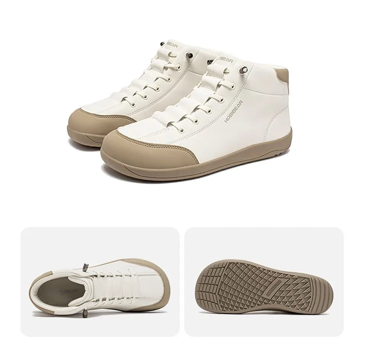 HOBIBEAR Botines Barefoot Mid Top - Puntera Ancha Tobillo Outdoor Unisex