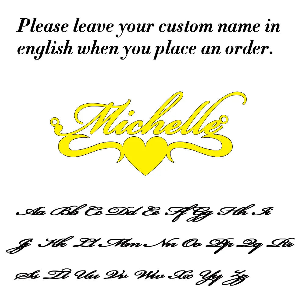 Collar Nombre Personalizado Oro - Cadena Box Joyería Artesanal Regalo Mujer