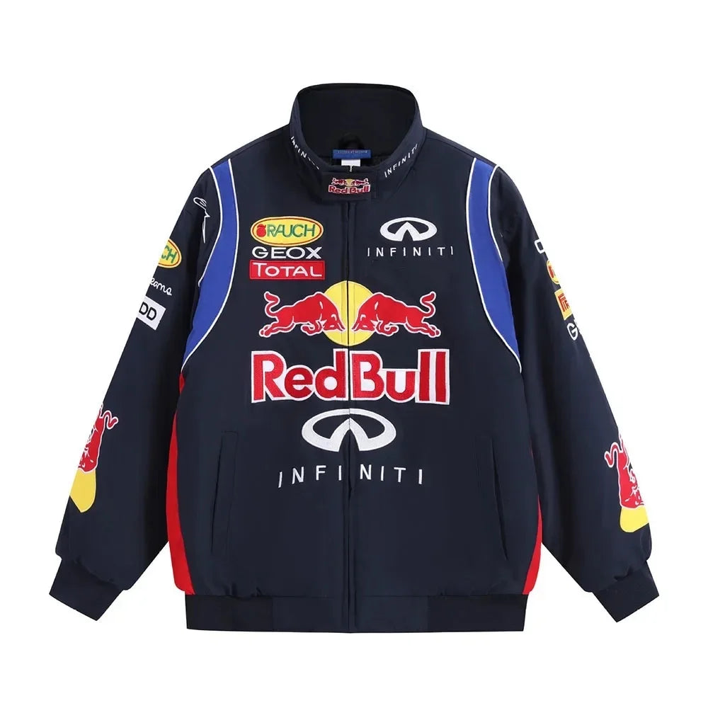 Chaqueta Red Bull de Motociclismo - Bordado Premium Hombre/Mujer