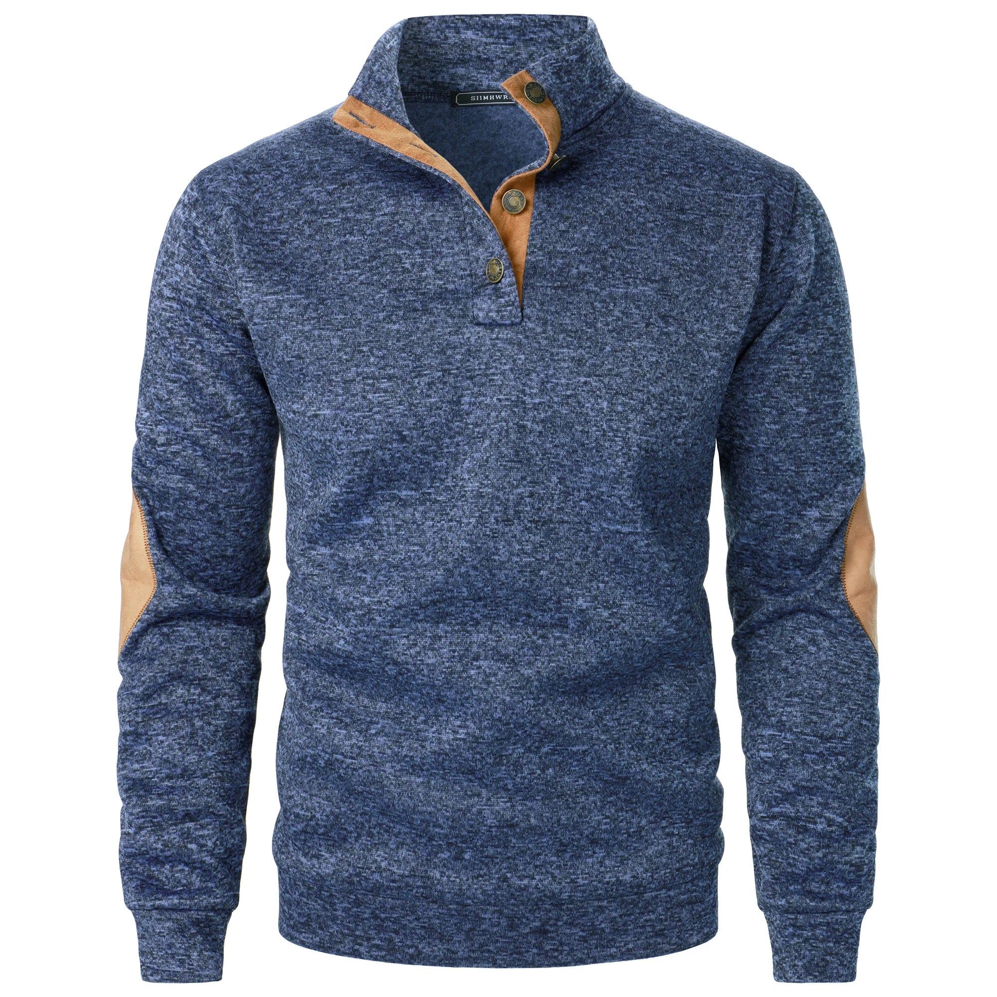 Suéter de Cuello Alto Casual - Manga Larga Tejido Hombre
