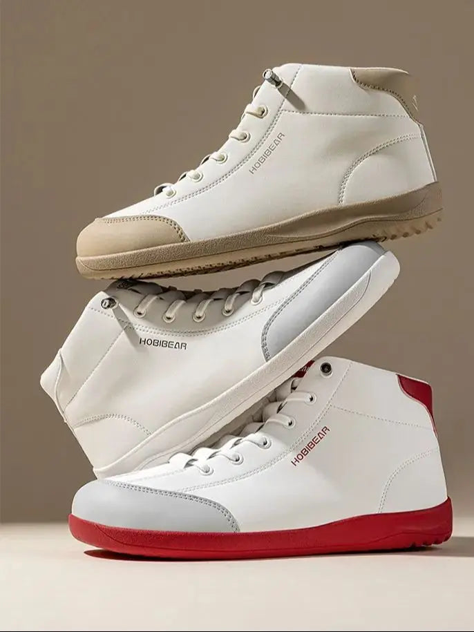 HOBIBEAR Botines Barefoot Mid Top - Puntera Ancha Tobillo Outdoor Unisex